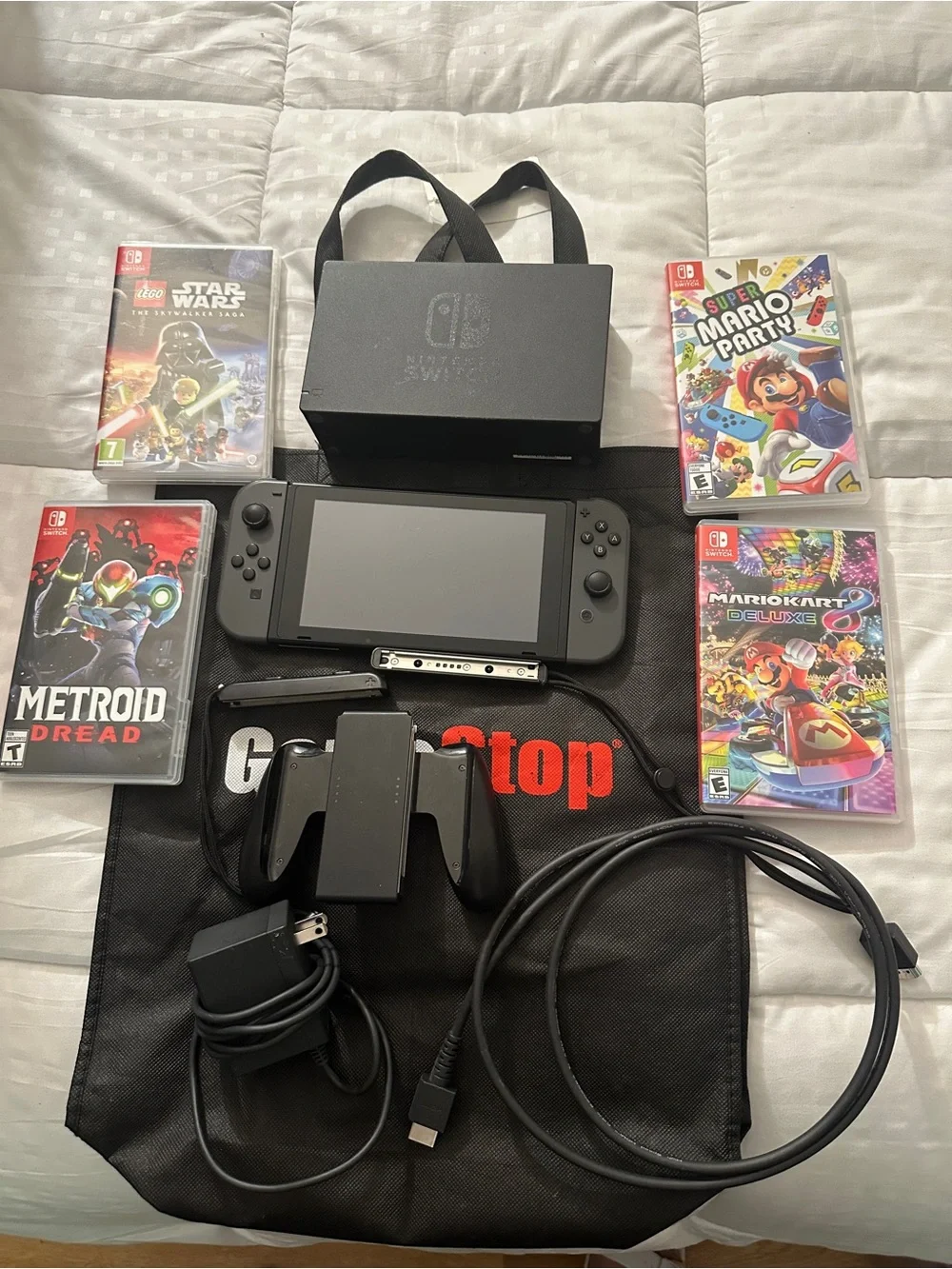 Nintendo Switch Console plus accessories and games!